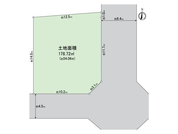 金沢区東朝比奈2丁目 土地 区画図 金沢区東朝比奈2丁目 土地 区画図
