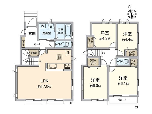 間取図(平面図)