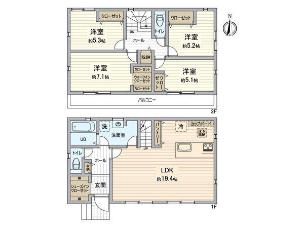 間取図(平面図)