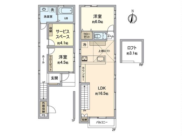 間取図(平面図)