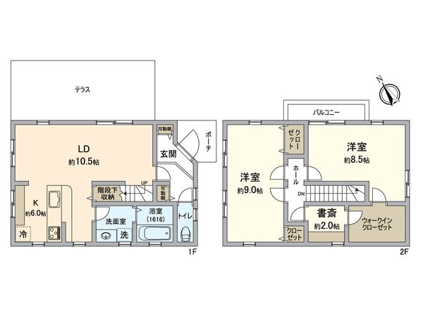 金沢区東朝比奈1丁目 戸建 間取図(平面図)