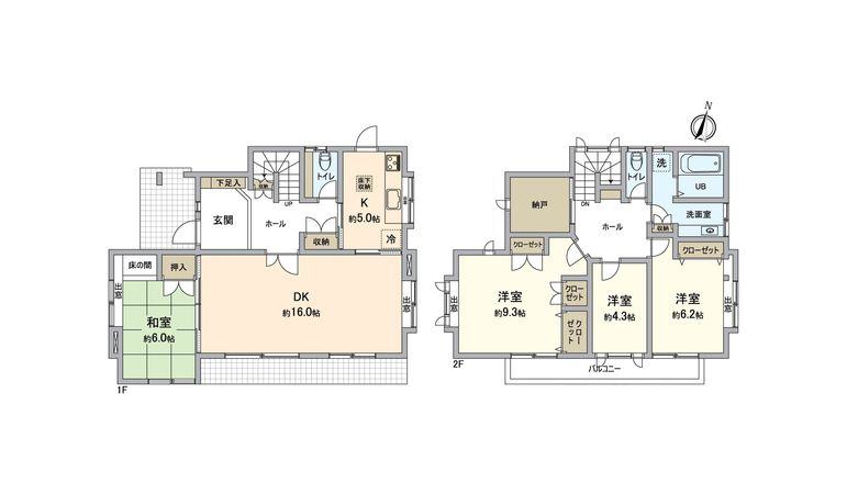 金沢区富岡西3丁目 戸建 間取図(平面図) 間取図(平面図)