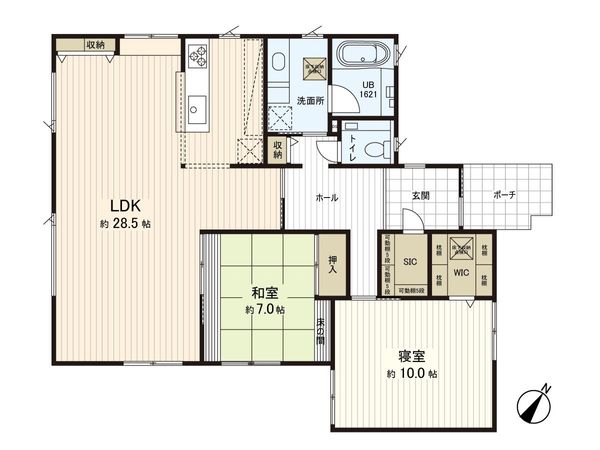 横須賀市湘南国際村2丁目 間取図(平面図) 横須賀市湘南国際村2丁目 間取図(平面図)
