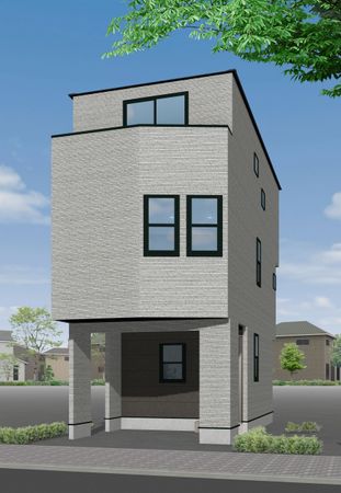 横須賀市追浜南町2丁目 新築戸建 外観パース図 横須賀市追浜南町2丁目 新築戸建 外観パース図