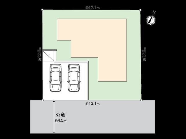 湘南鷹取5丁目新築戸建 区画図