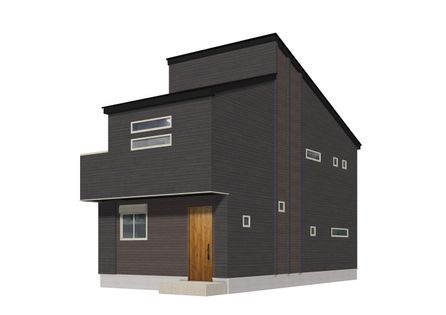金沢区富岡西6丁目 新築戸建 外観パース図