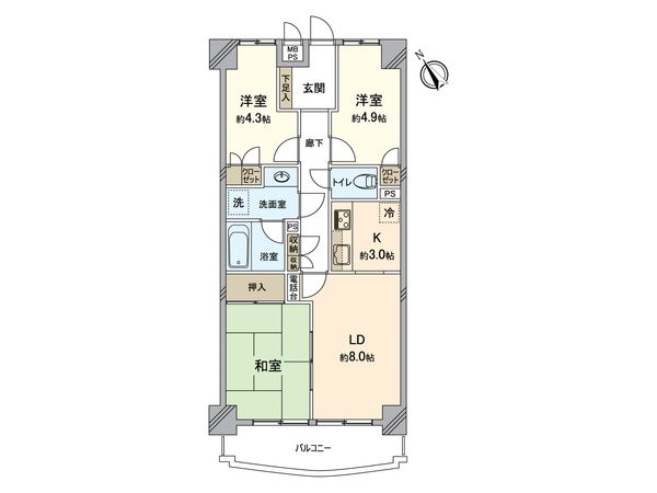 間取図(平面図)
