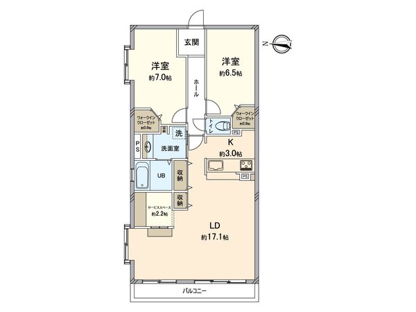 ビクトリアヒルズ横濱サウス E棟 間取図(平面図) 間取図(平面図)