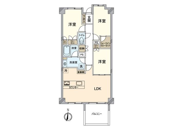 グランドメゾン朝比奈 間取図(平面図) 間取図(平面図)