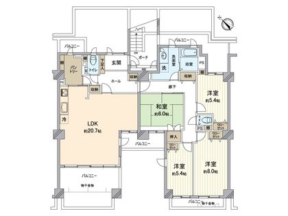 間取図(平面図)