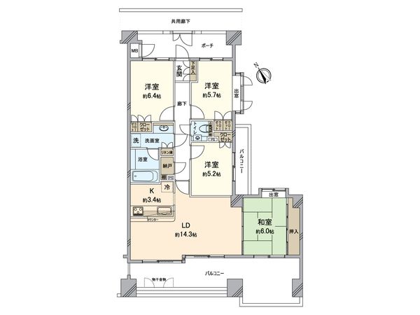 間取図(平面図)