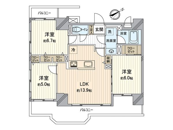 間取図(平面図)