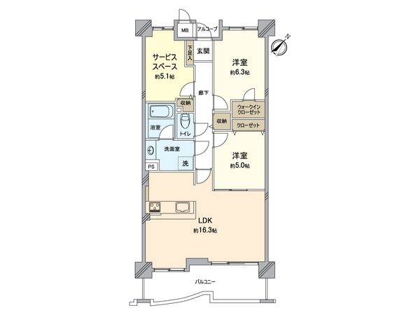 間取図(平面図)