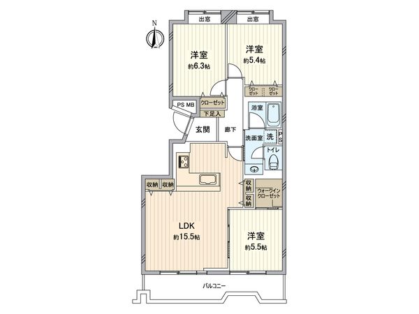 間取図(平面図)