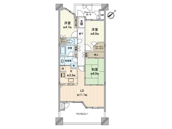 間取図(平面図)