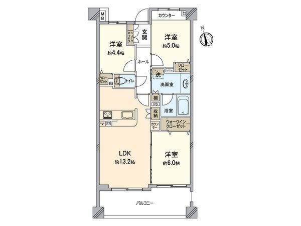 間取図(平面図)