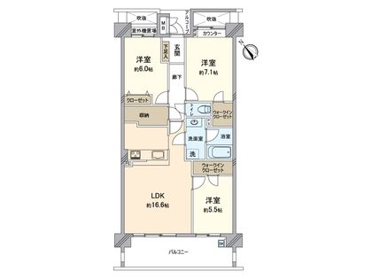 間取図(平面図)