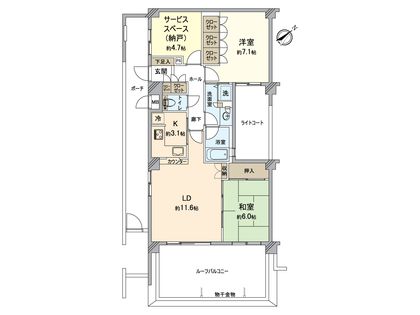間取図(平面図)