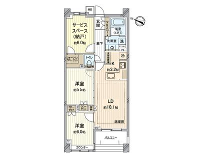 間取図(平面図)