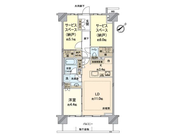 プレミアムレジデンス横須賀中央 間取図(平面図) プレミアムレジデンス横須賀中央 間取図(平面図)