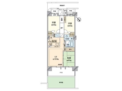 間取図(平面図)