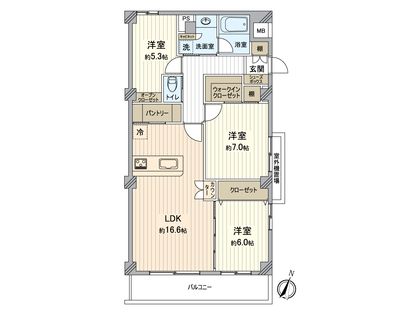 間取図(平面図)