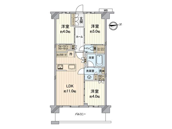 プレシス横浜ベイサイド 間取図(平面図)