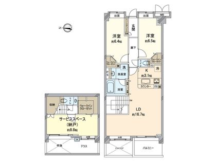 間取図(平面図)