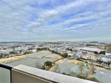 エステ・シティ湘南六浦 4番館 バルコニーからの眺望