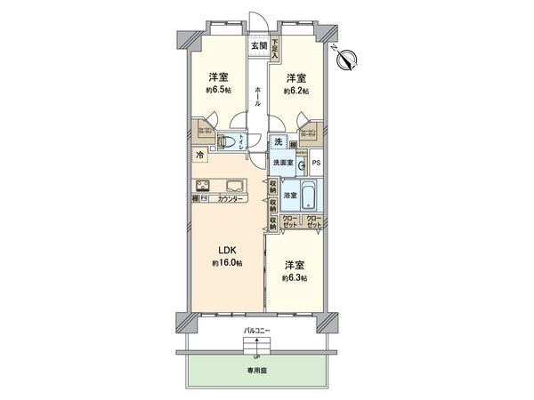 ビクトリアヒルズ横濱サウス A棟 間取図(平面図) ビクトリアヒルズ横濱サウス A棟 間取図(平面図)