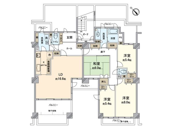 間取図(平面図)