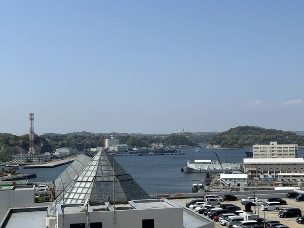 横須賀汐入ハイム 1号棟 眺望