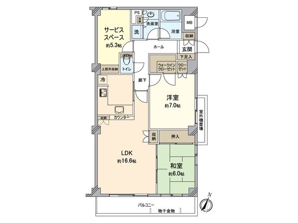 間取図(平面図)