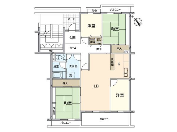 間取図(平面図)