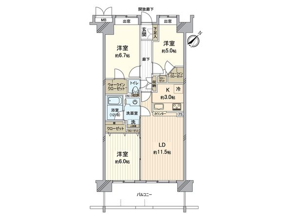 間取図(平面図)
