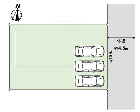 三浦市初声町和田 戸建 全体区画図