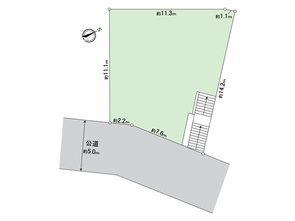 長津田みなみ台7丁目 土地 区画図