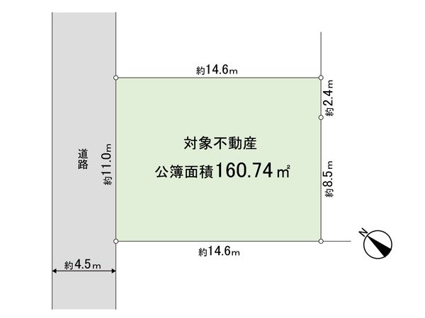 長津田みなみ台7丁目 土地 区画図 区画図