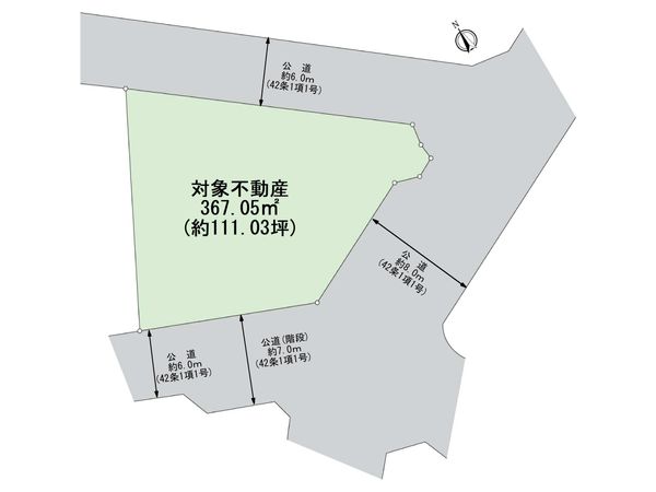 南つくし野1丁目 売地 区画図 南つくし野1丁目 売地 区画図