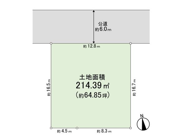 つくし野1丁目 土地 区画図 つくし野1丁目 土地 区画図