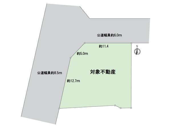 つくし野4丁目 土地 区画図 つくし野4丁目 土地 区画図