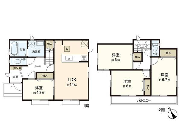 間取図(平面図)