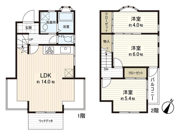 いぶき野 戸建 間取図(平面図)