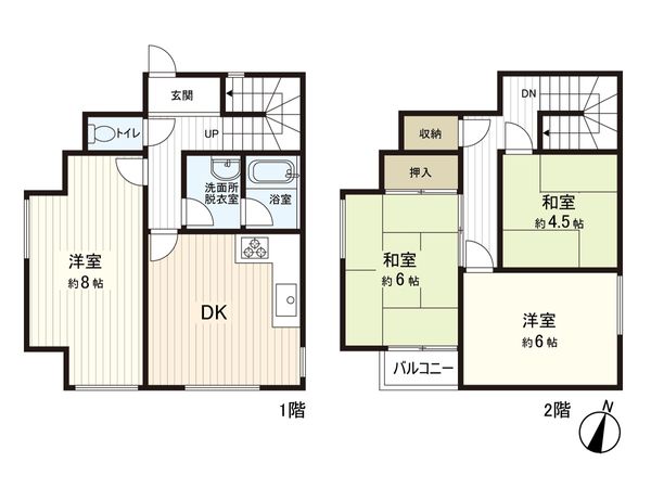 三保町 戸建 間取図(平面図) 間取図(平面図)