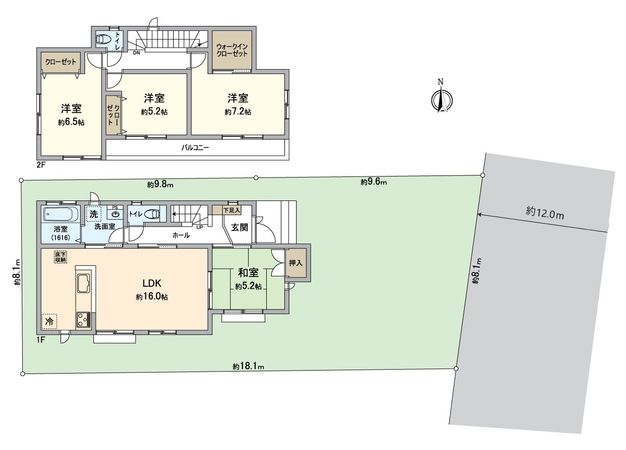 間取図(平面図)