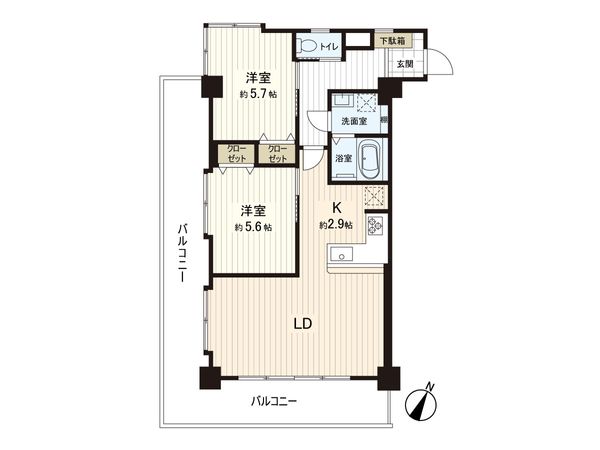 間取図(平面図)