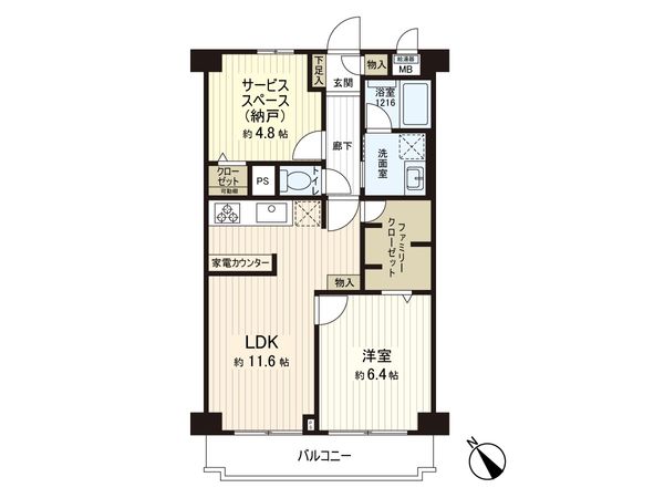 エンゼルハイム十日市場 間取図(平面図) エンゼルハイム十日市場 間取図(平面図)
