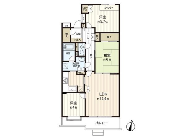 間取図(平面図)