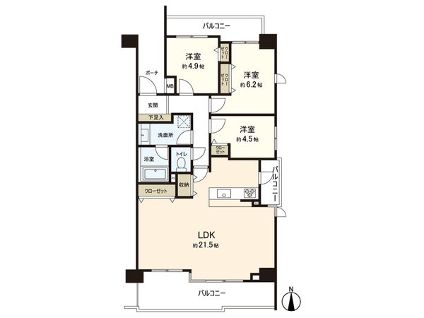 間取図(平面図)