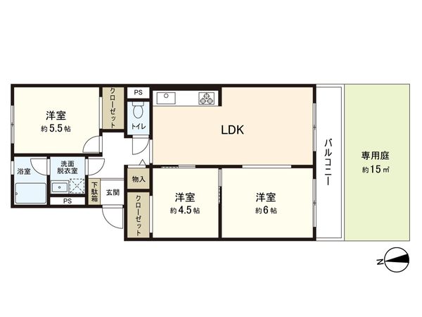 間取図(平面図)